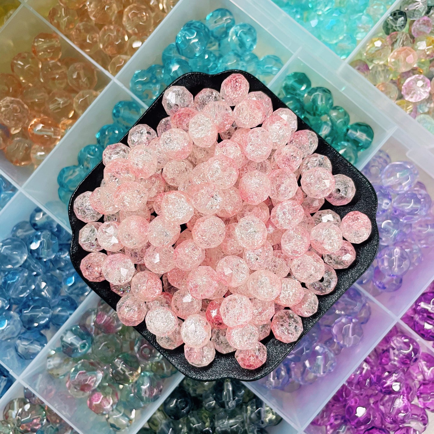 lucky bag glass crystal--pop diy shop