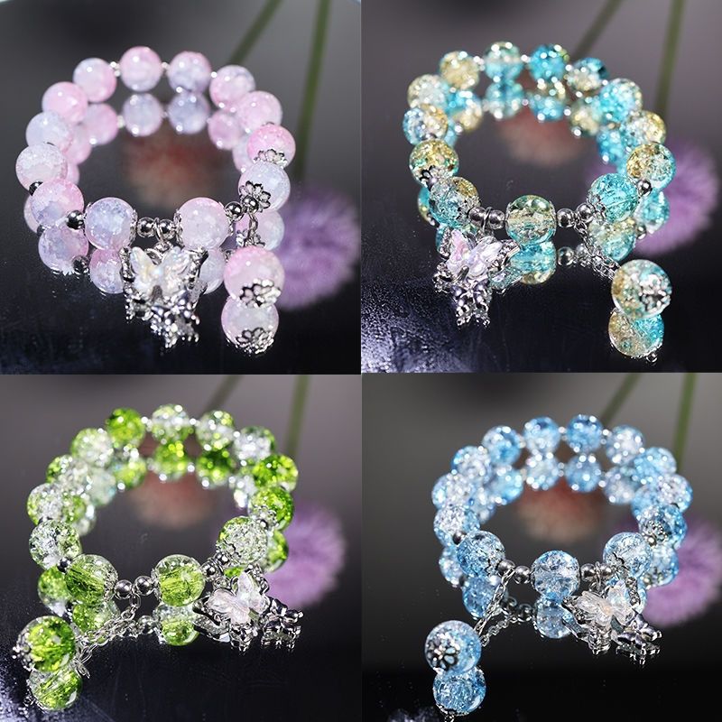 !!! NEW Lucky Glass bracelet-bubu diy shop