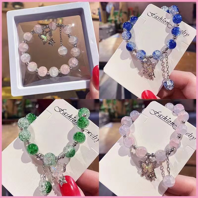 !!! NEW Lucky Glass bracelet-bubu diy shop