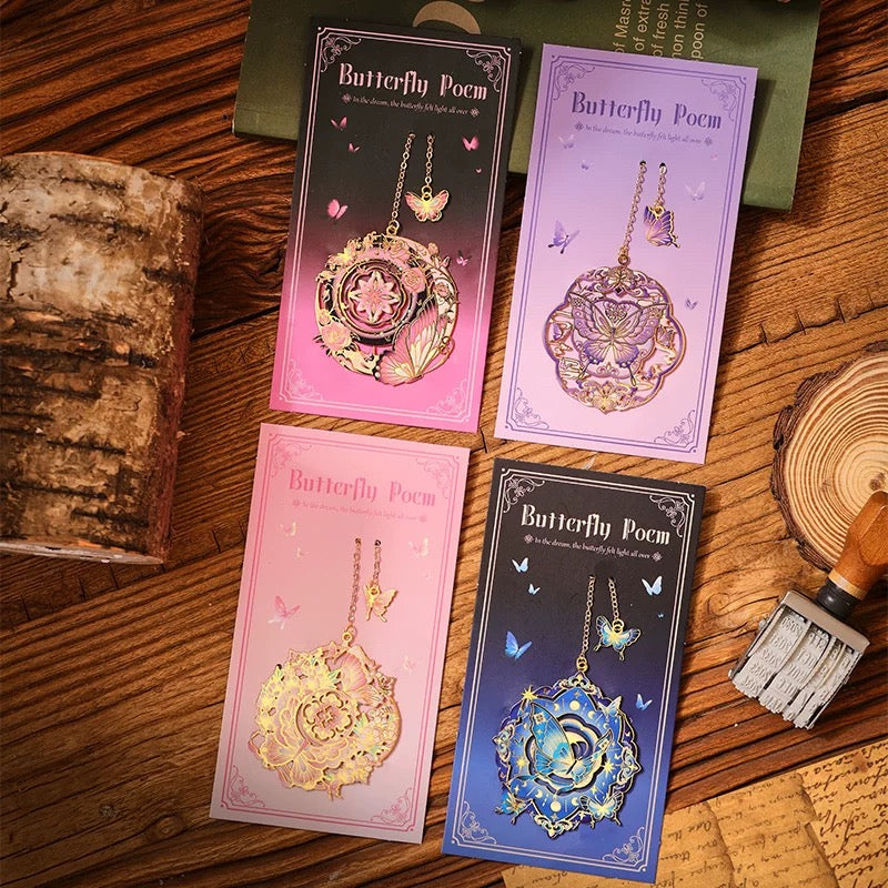 New! Metal bookmark--bubu diy shop