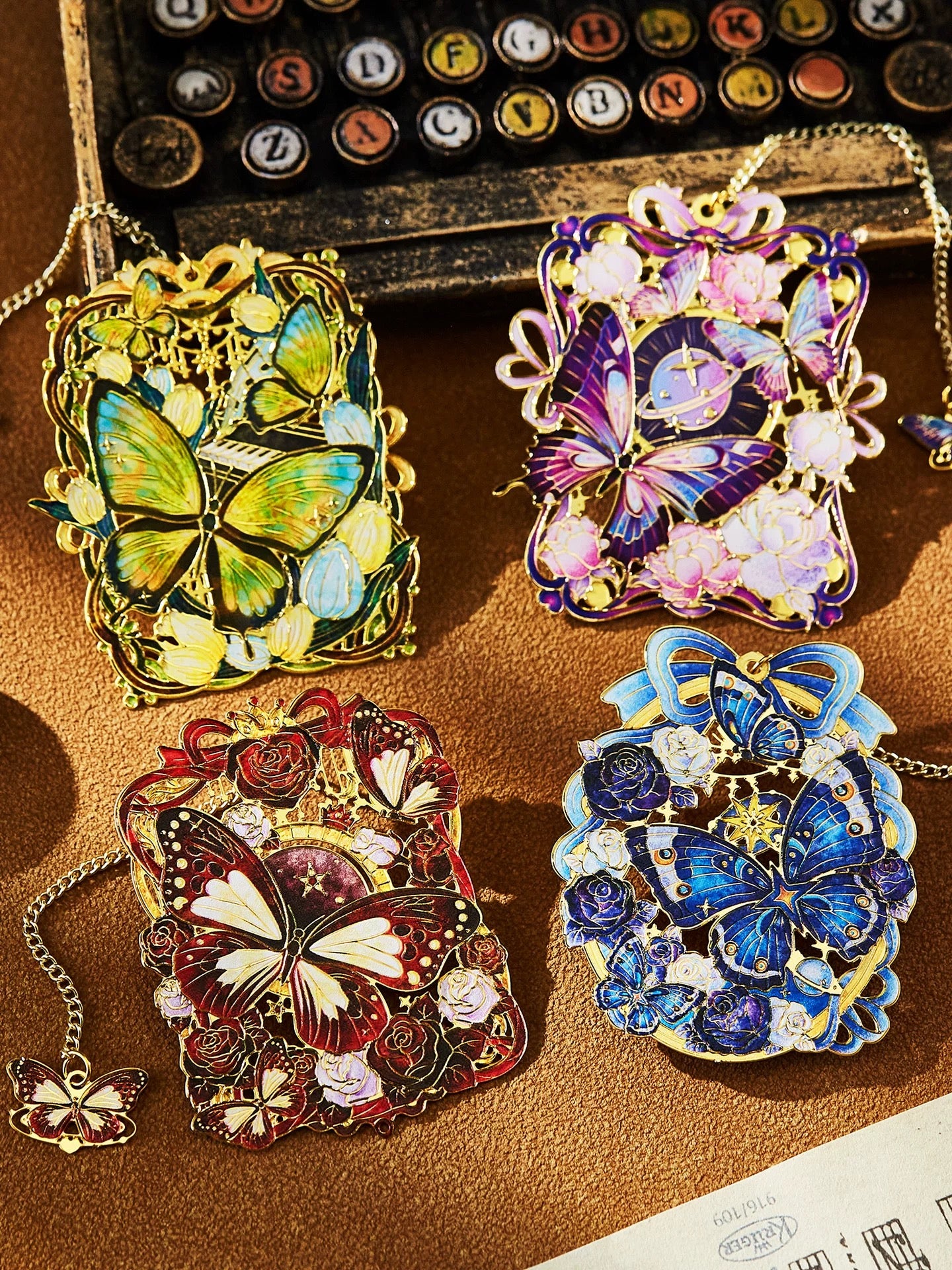 New! Metal bookmark--bubu diy shop