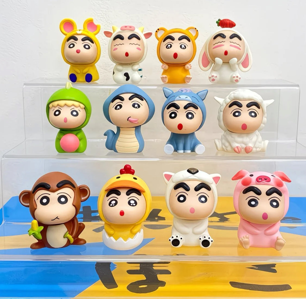 Shin chan & chinese zodiac ornament set--bubu diy shop
