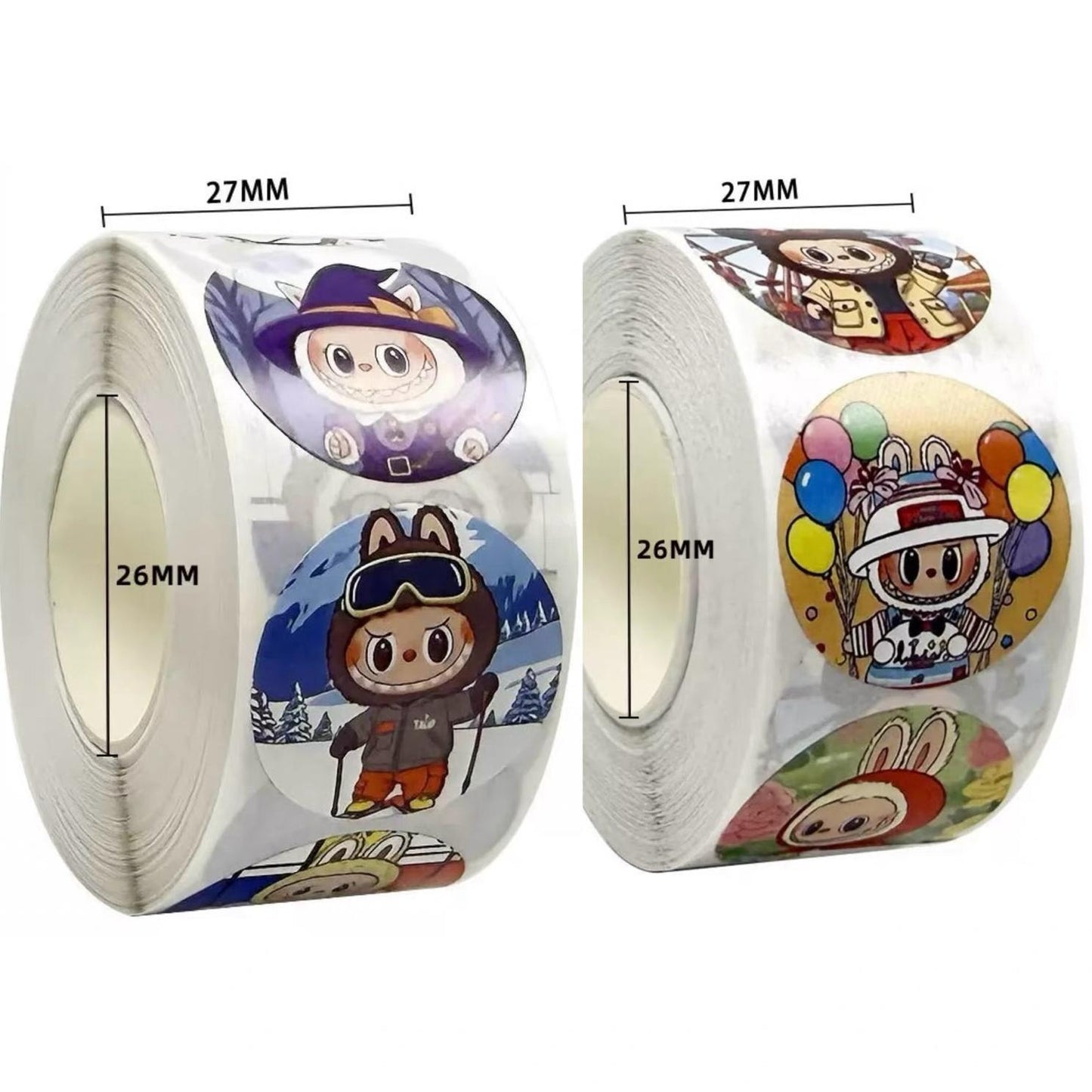 Labubu stickers--bubu diy shop