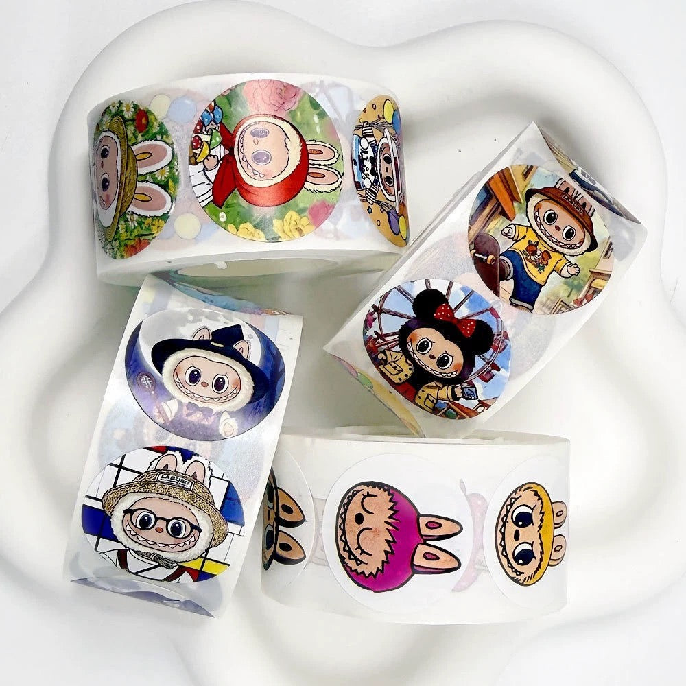Labubu stickers--bubu diy shop