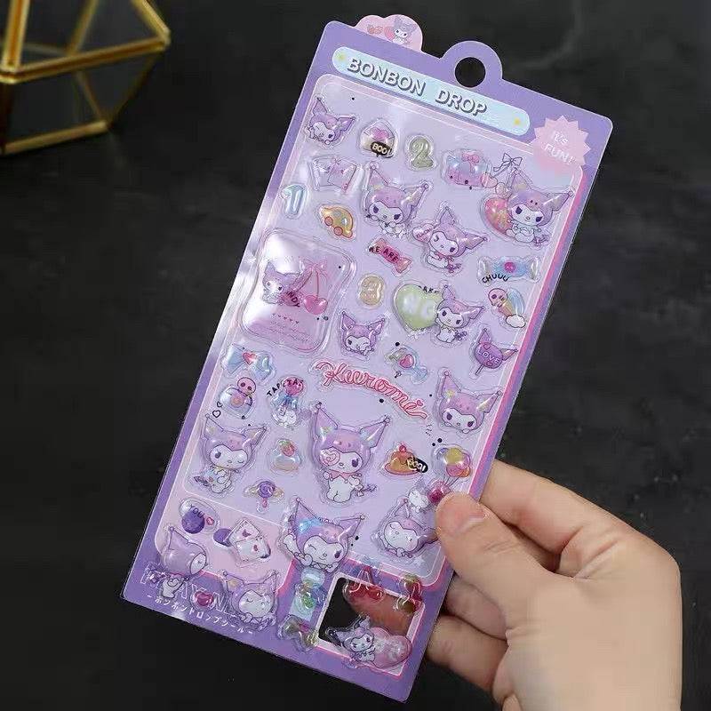 3D cartoon stickers--bubu diy shop