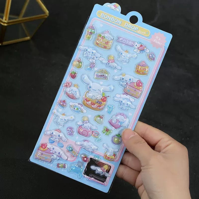 3D cartoon stickers--bubu diy shop
