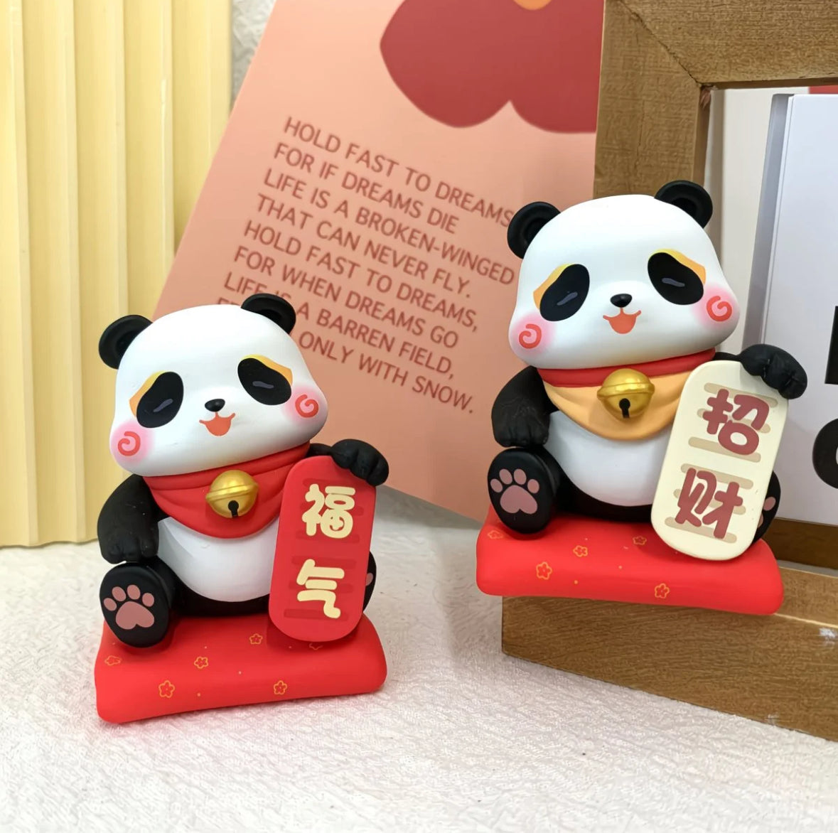 panda ornament set--bubu diy shop