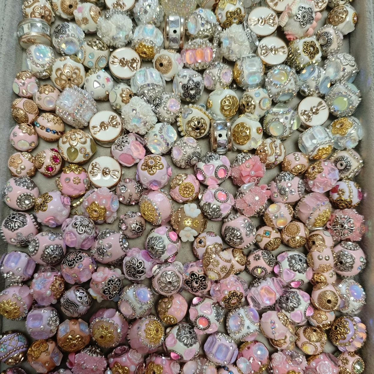 Lucky Nepal beads-- pop diy shop