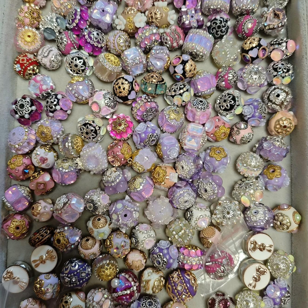 Lucky Nepal beads-- pop diy shop