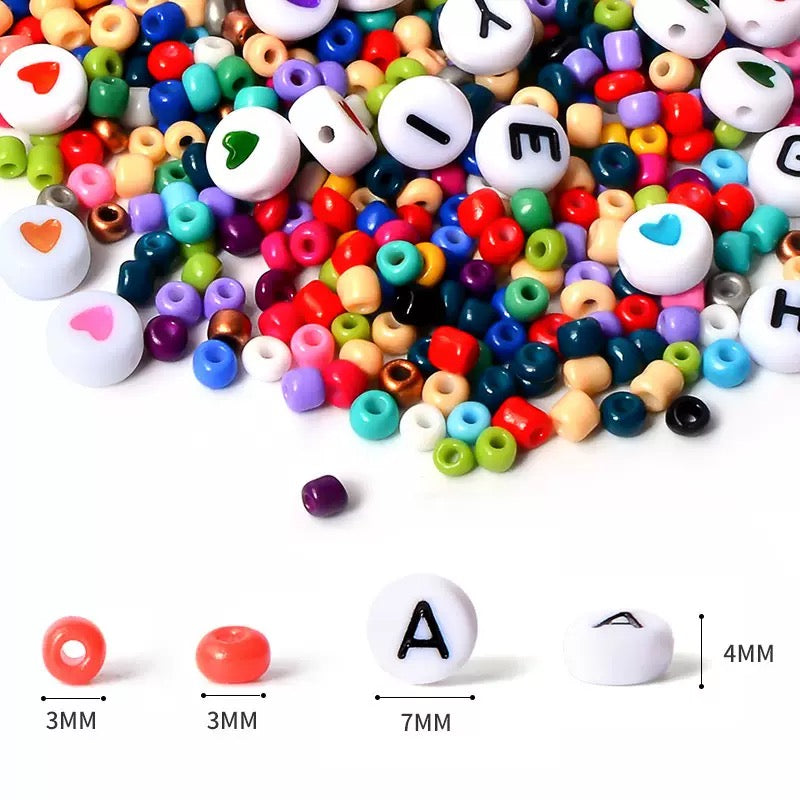 Seed beads DIY set--yaya shop