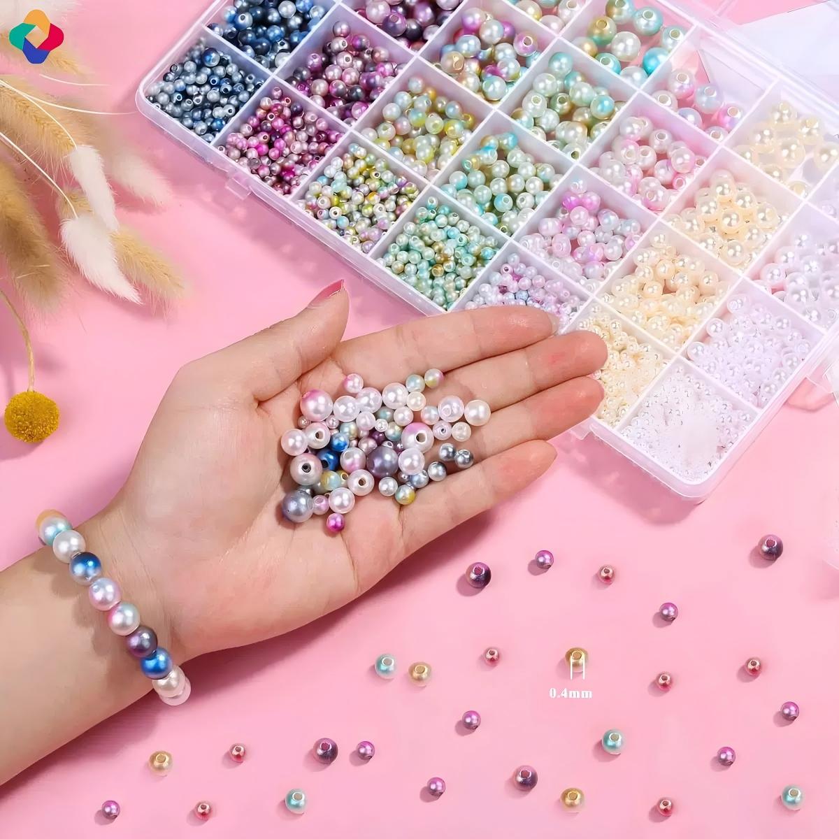 New! Colorful Imitation pearl set-- susu shop