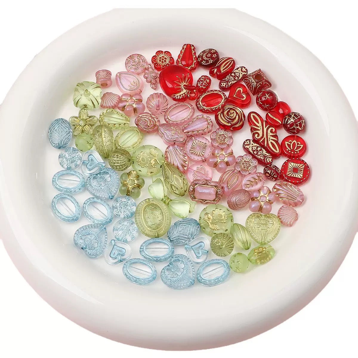 Baroque style beads-- bubu diy shop