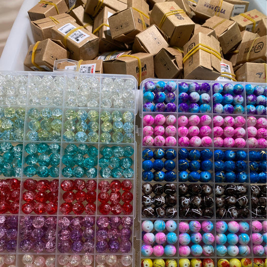 New Color Glass Beads Lucky Boxes-Nicle Shop