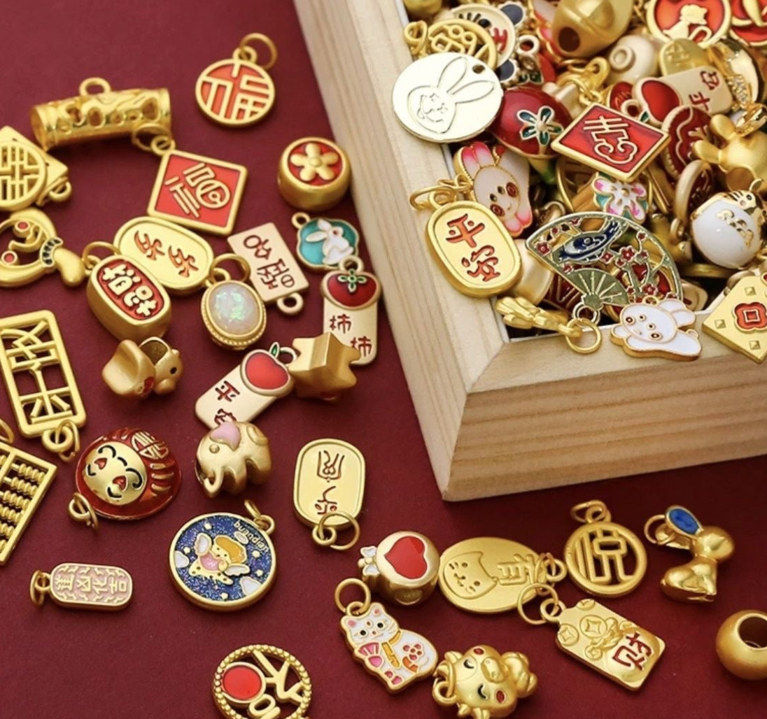 Gold-colored alloy accessories-cathy shop