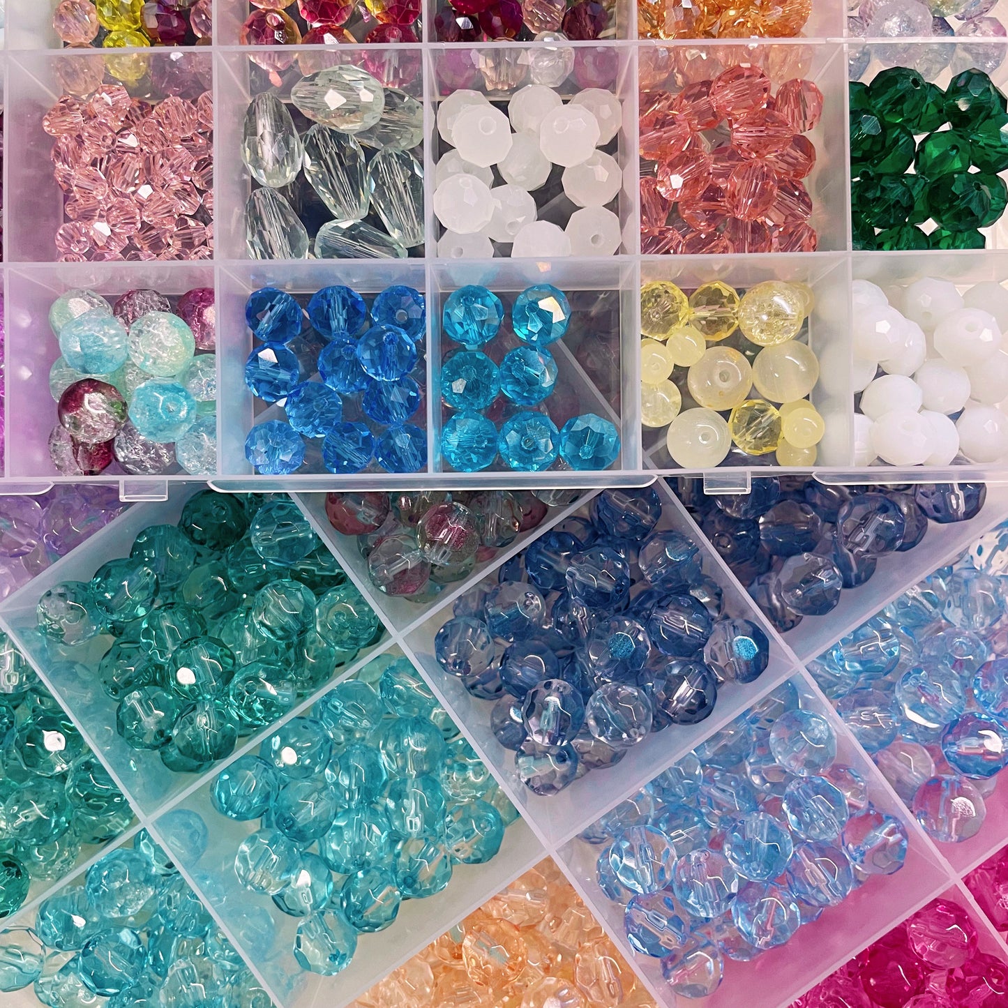 lucky bag glass crystal--bubu diy shop