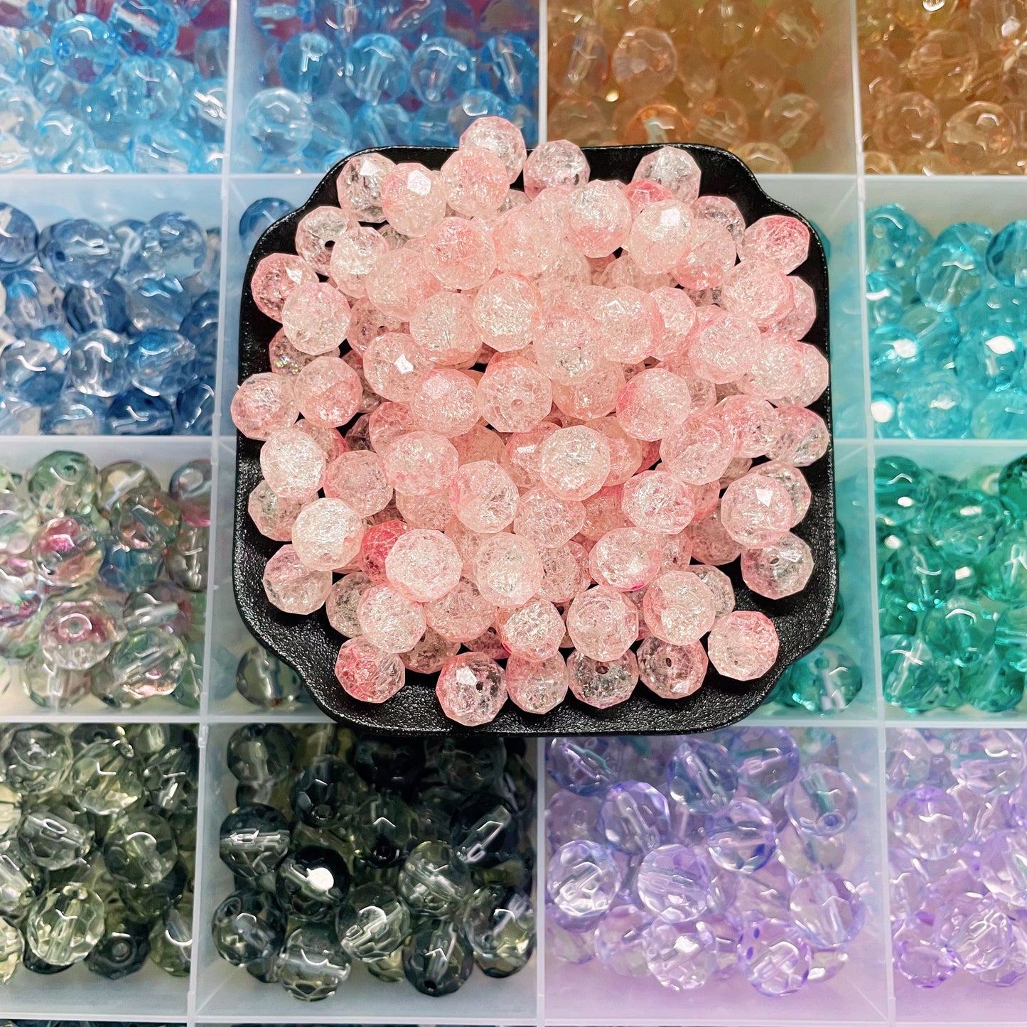 lucky bag glass crystal--bubu diy shop