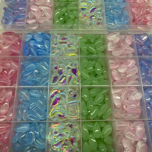New! Water drops beads set--bubu diy shop