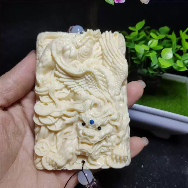 New! Corozo nut carving(choose style in live room)--bubu diy shop