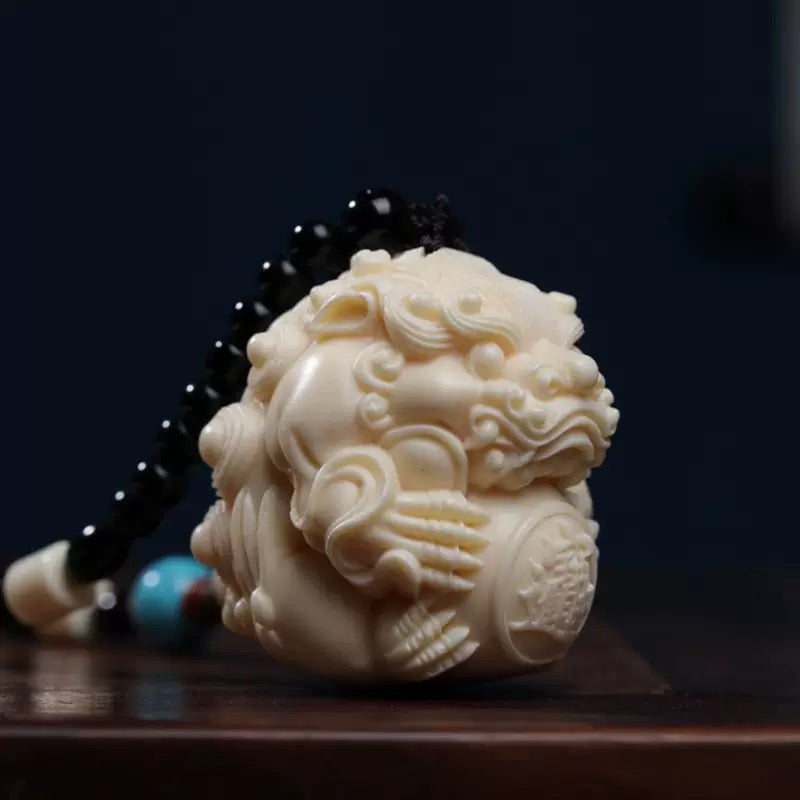 New! Corozo nut carving(choose style in live room)--bubu diy shop
