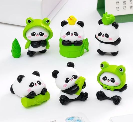 panda ornament set--bubu diy shop