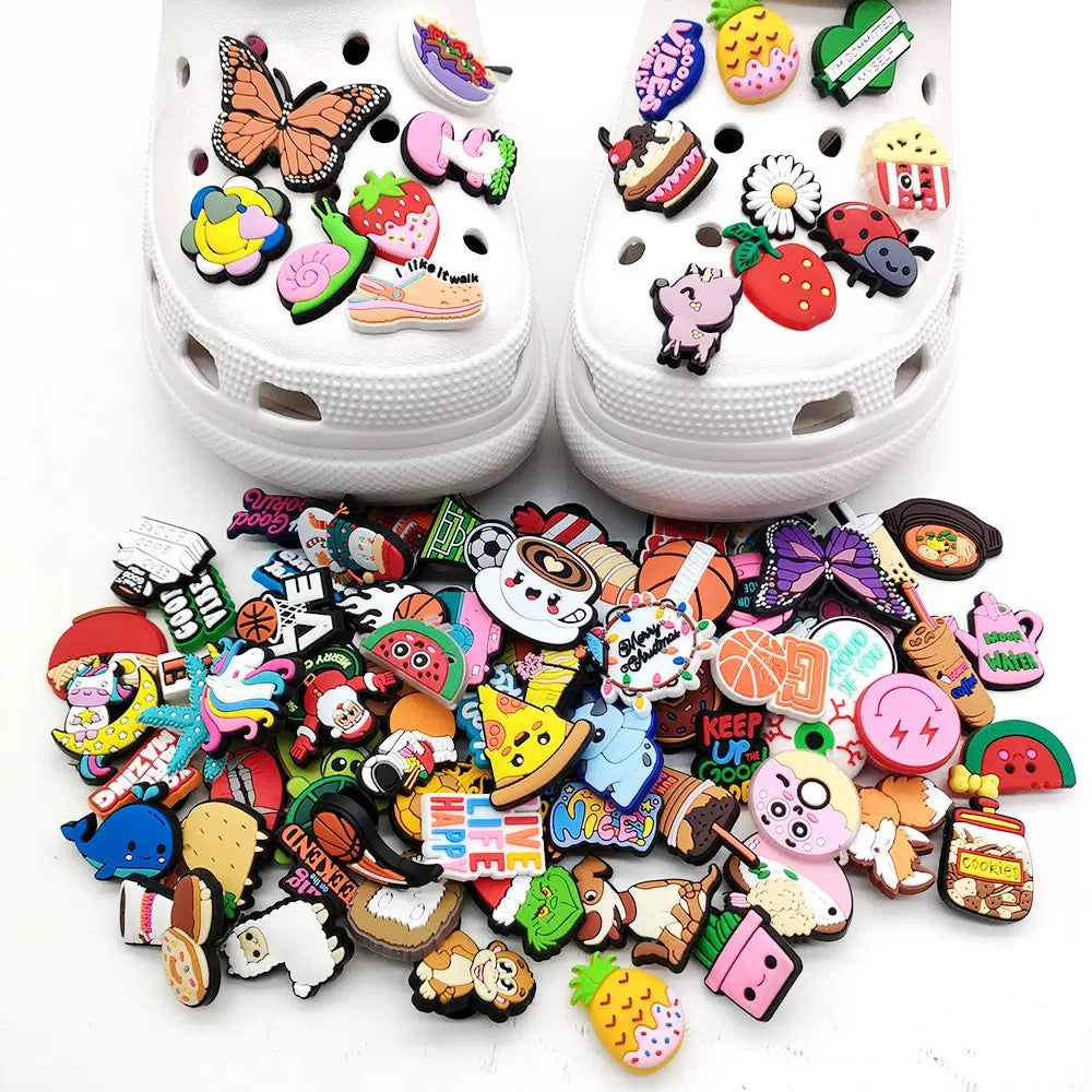 New!! Crocs charms(come with shoe)--bubu diy shop