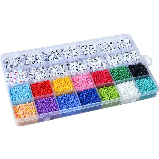 New! Seed beads DIY set-- luna shop