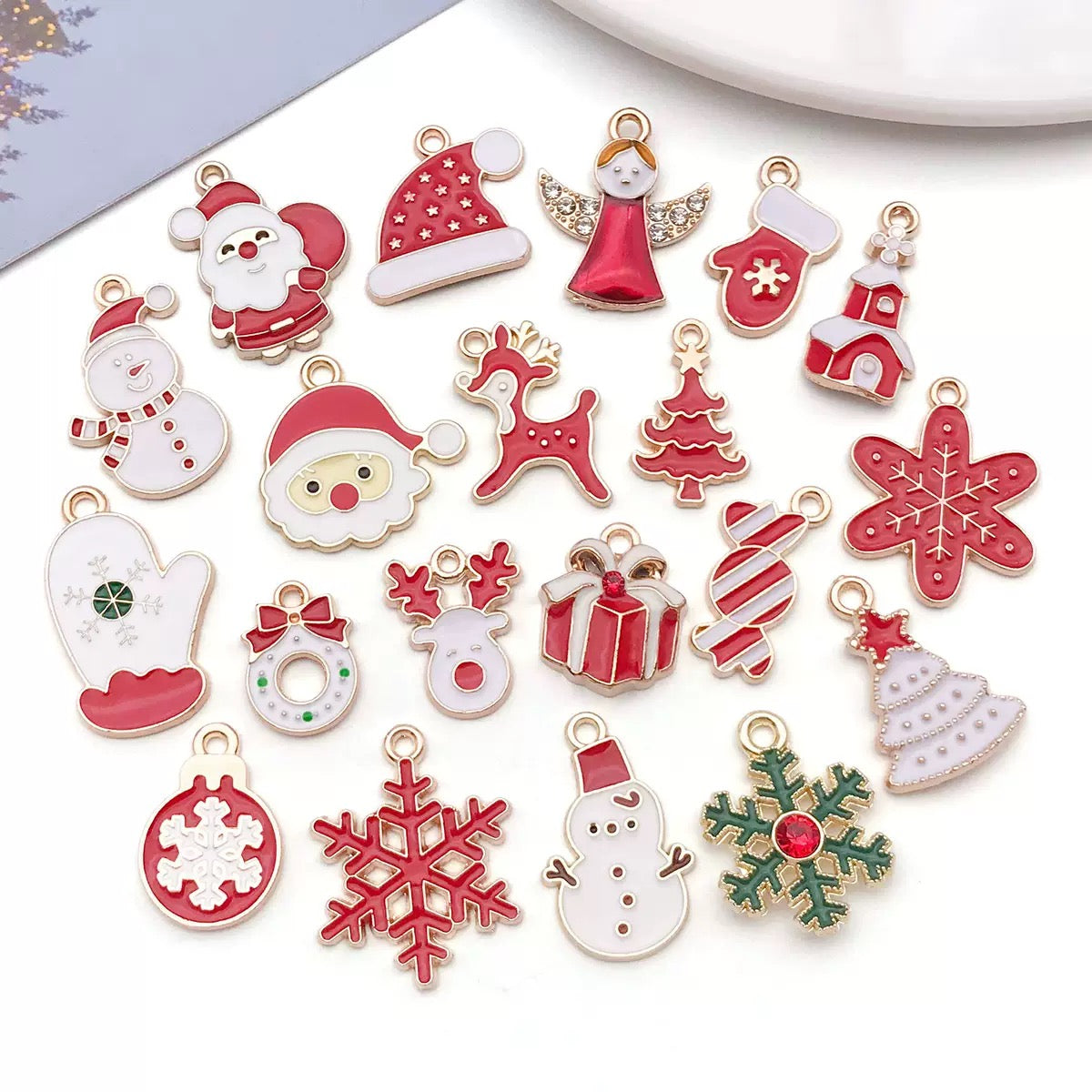 New!! Christmas super mixed beads--pop diy shop