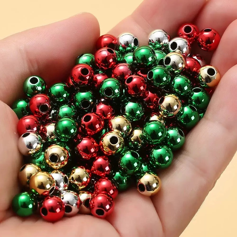 New!! Christmas super mixed beads--pop diy shop