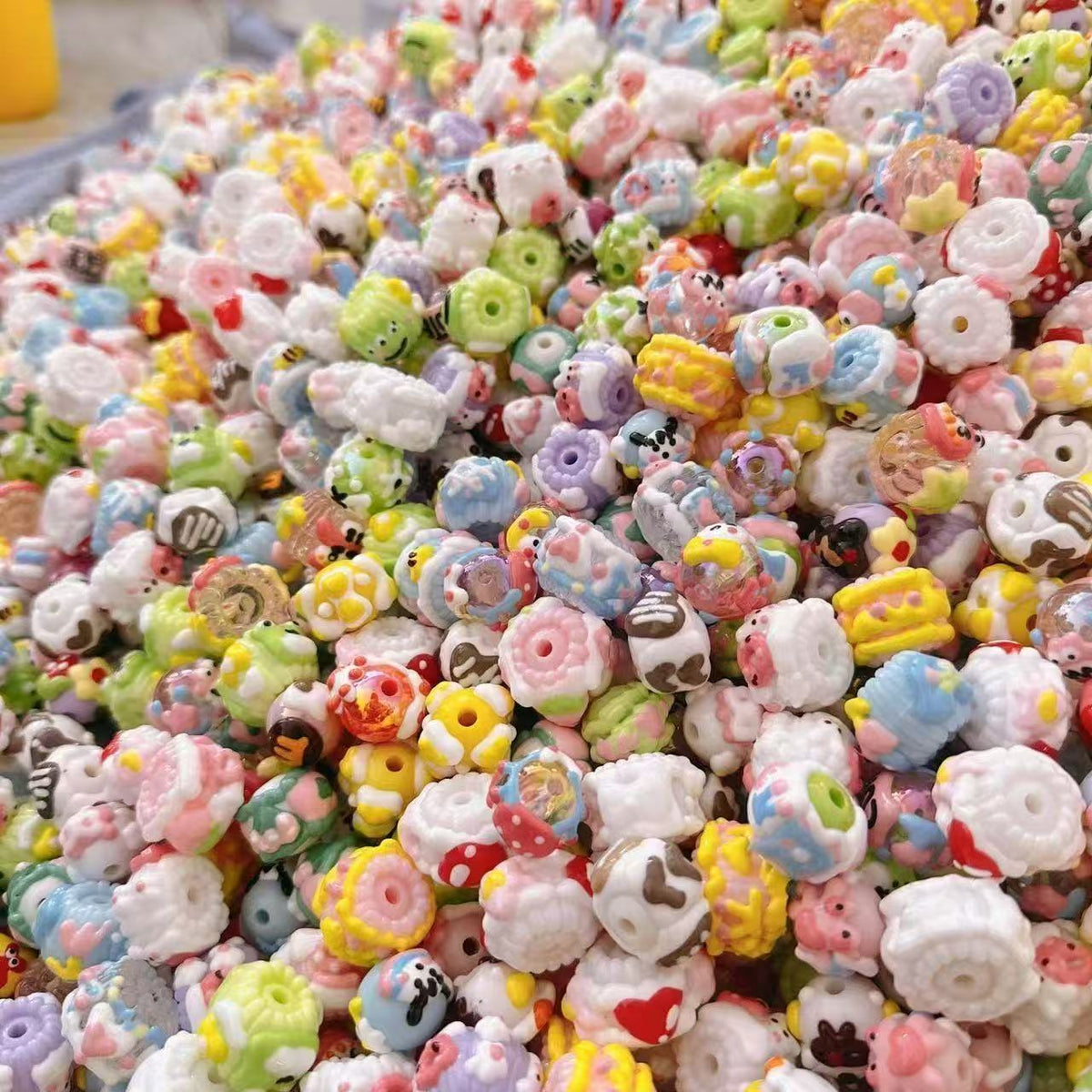 Lucky Hand-Painted Beads--Sofia shop