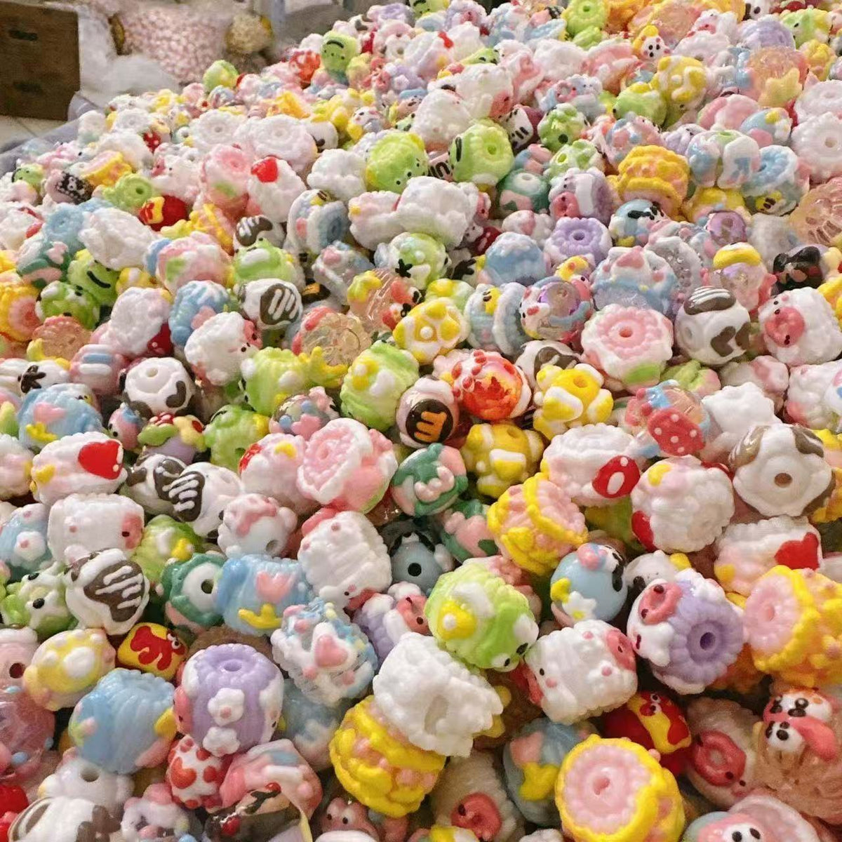 Lucky Hand-Painted Beads--Sofia shop
