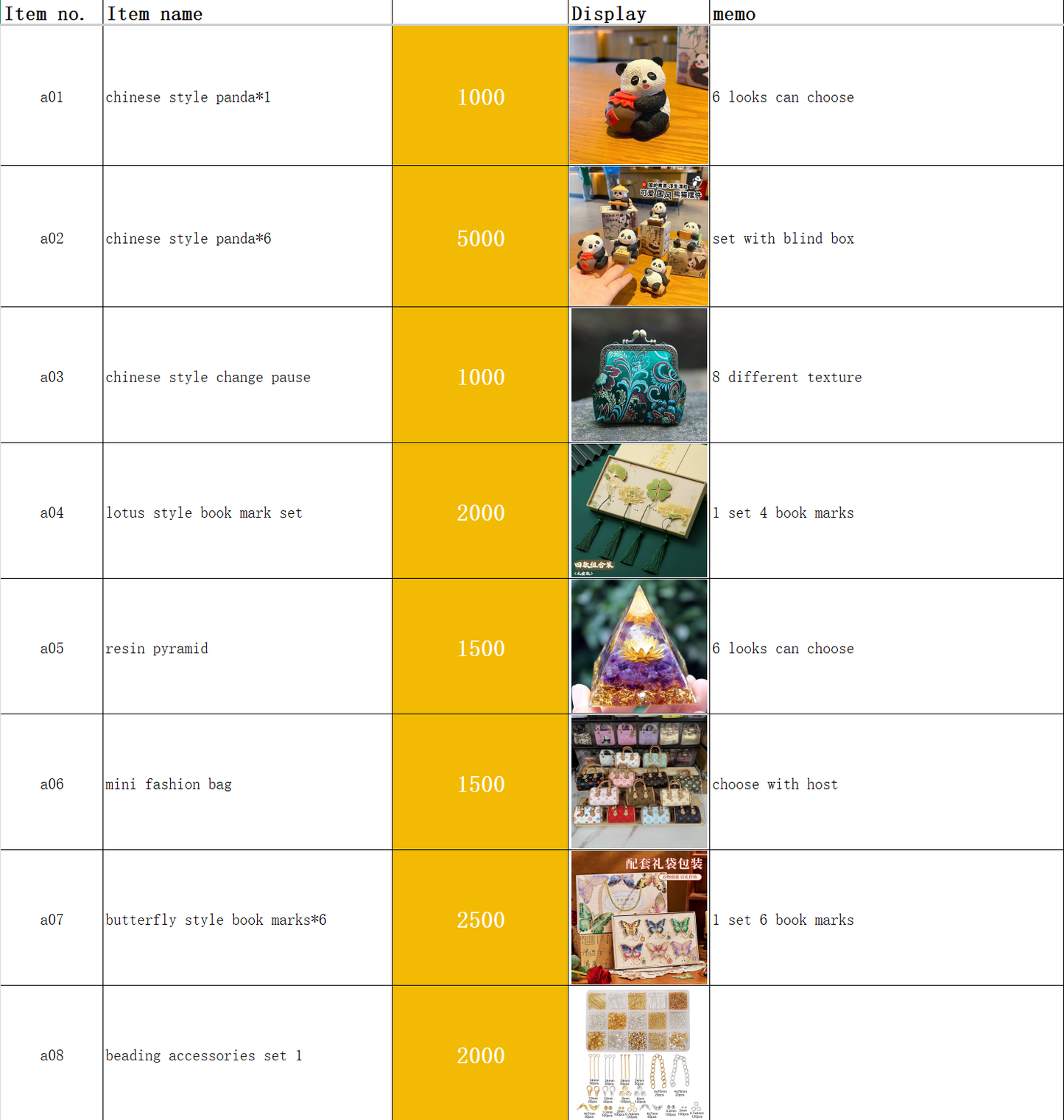 Golden September Event!--bubu diy shop